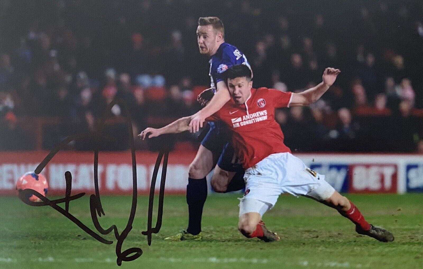 Richard Wood Genuine Hand Signed Charlton Athletic 6X4 Photo Poster painting 2