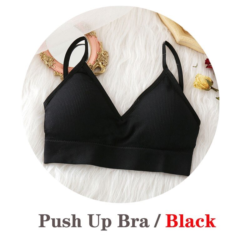 2021 Women Tube Top Push Up Bra Seamless Bralette Crop Top Sexy Lingerie For Female Underwear Intimates Backless Soutien Gorge