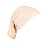 Plain Color Tube Base Cap High Elastic Women's Hijab Cap