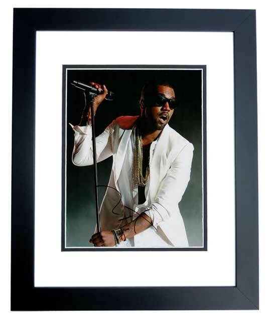 Kanye West Signed - Autographed RARE Yeezus Concert 11x14 inch Photo Poster painting FRAMED