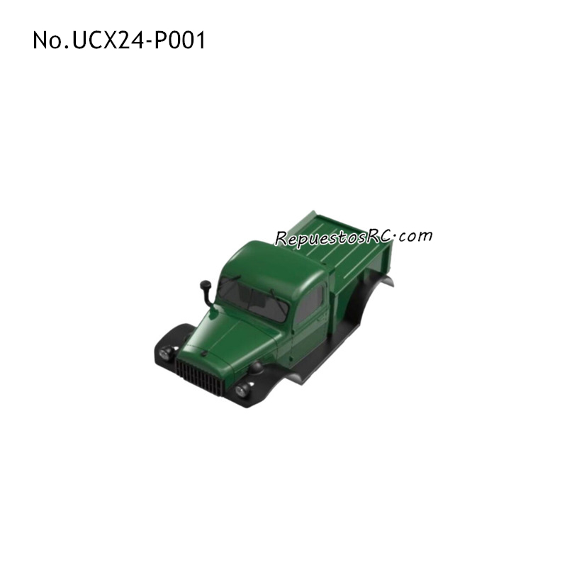 UDIRC UCX2401 Repuestos coches RC Conjunto Cuerpo Con LED UCX24-P001