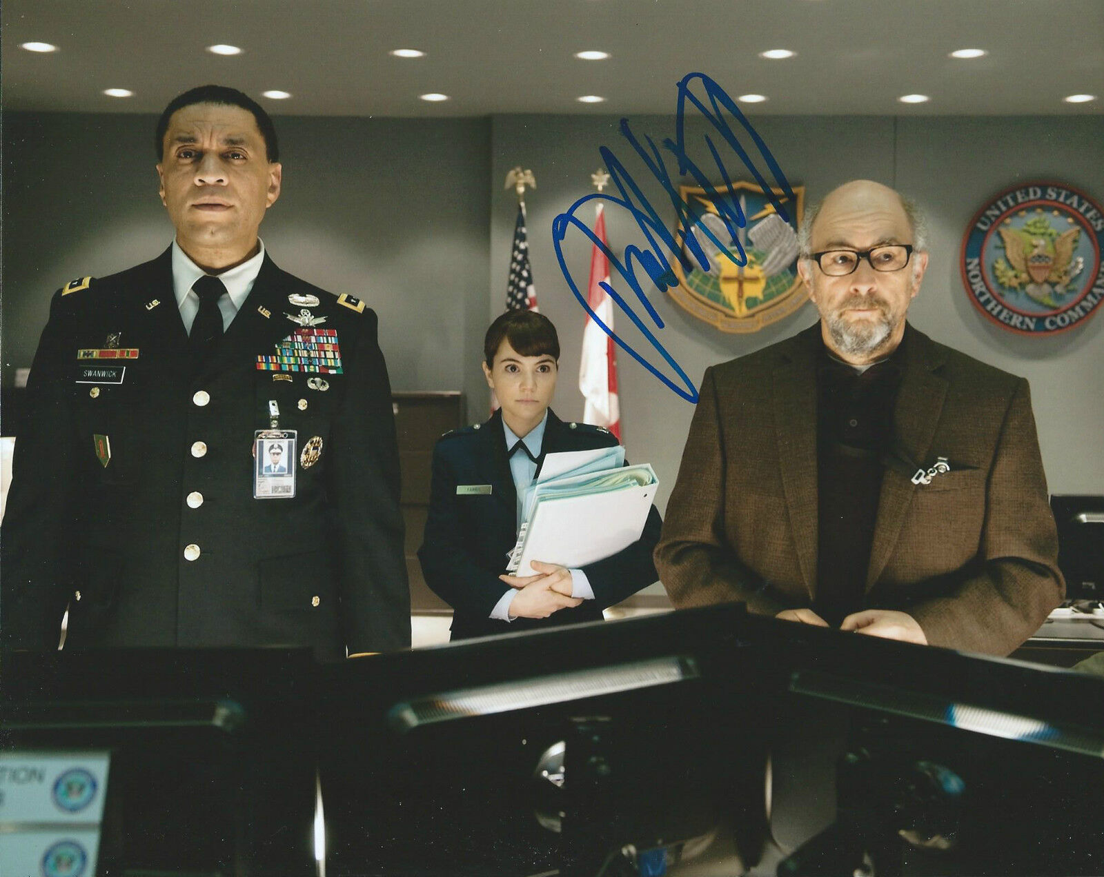 **GFA Man of Steel Movie *RICHARD SCHIFF* Signed 8x10 Photo Poster painting MH3 COA**