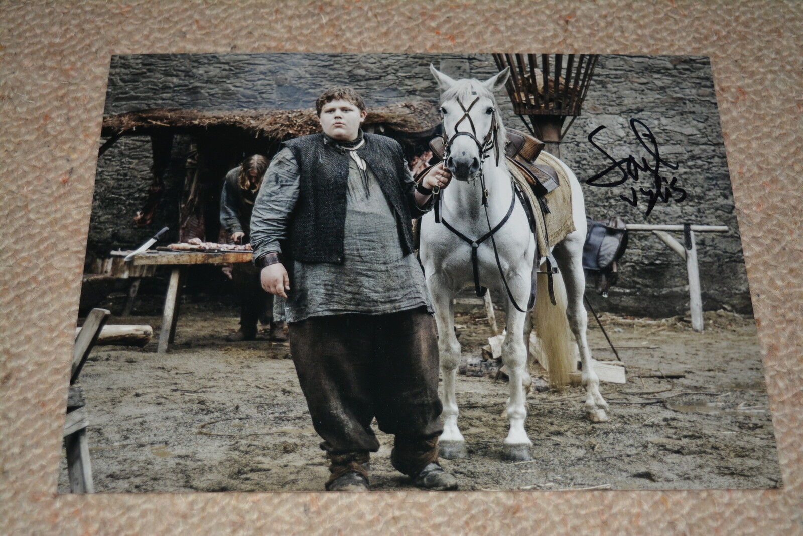 SAM COLEMAN signed autograph In Person 8x10 (20x25 cm) GAME OF THRONES Wyllis