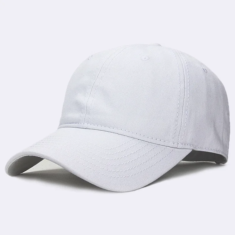 Brand Plus Size Mens Baseball Cap Autumn Winter Casual Plain Color Cotton Soft Top Cap Snapback Caps Bone Gorras Dad Hat