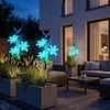 Solar Pathway Landscape Lights Decorative Solar Powered LED Lawn Light IP65 Waterproof Portable & Lightweight for Lawn Patio Yard Daily Use