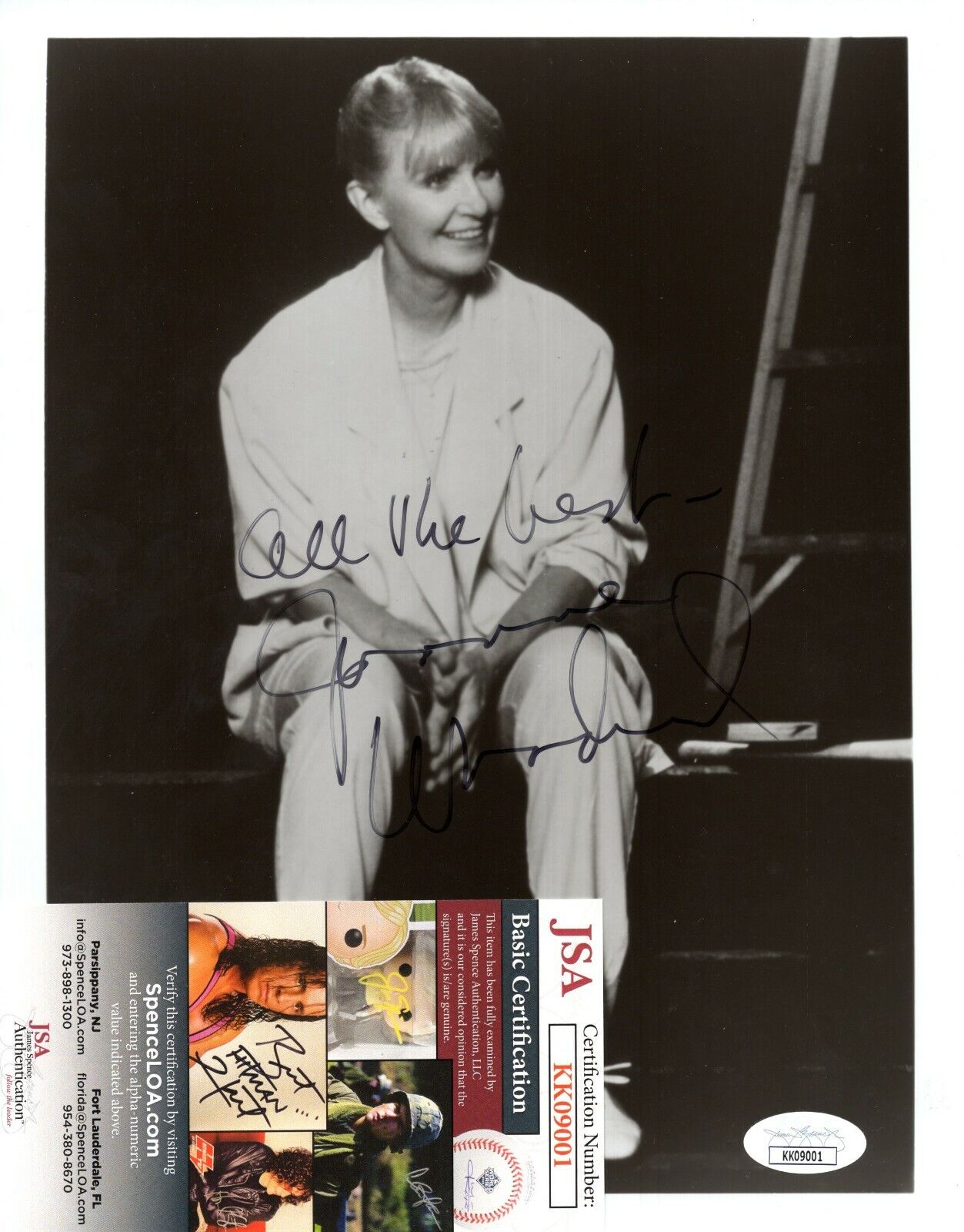 Joanne Woodward Actress Movie Star Hand Signed Autograph 8x10 Photo Poster painting with JSA COA