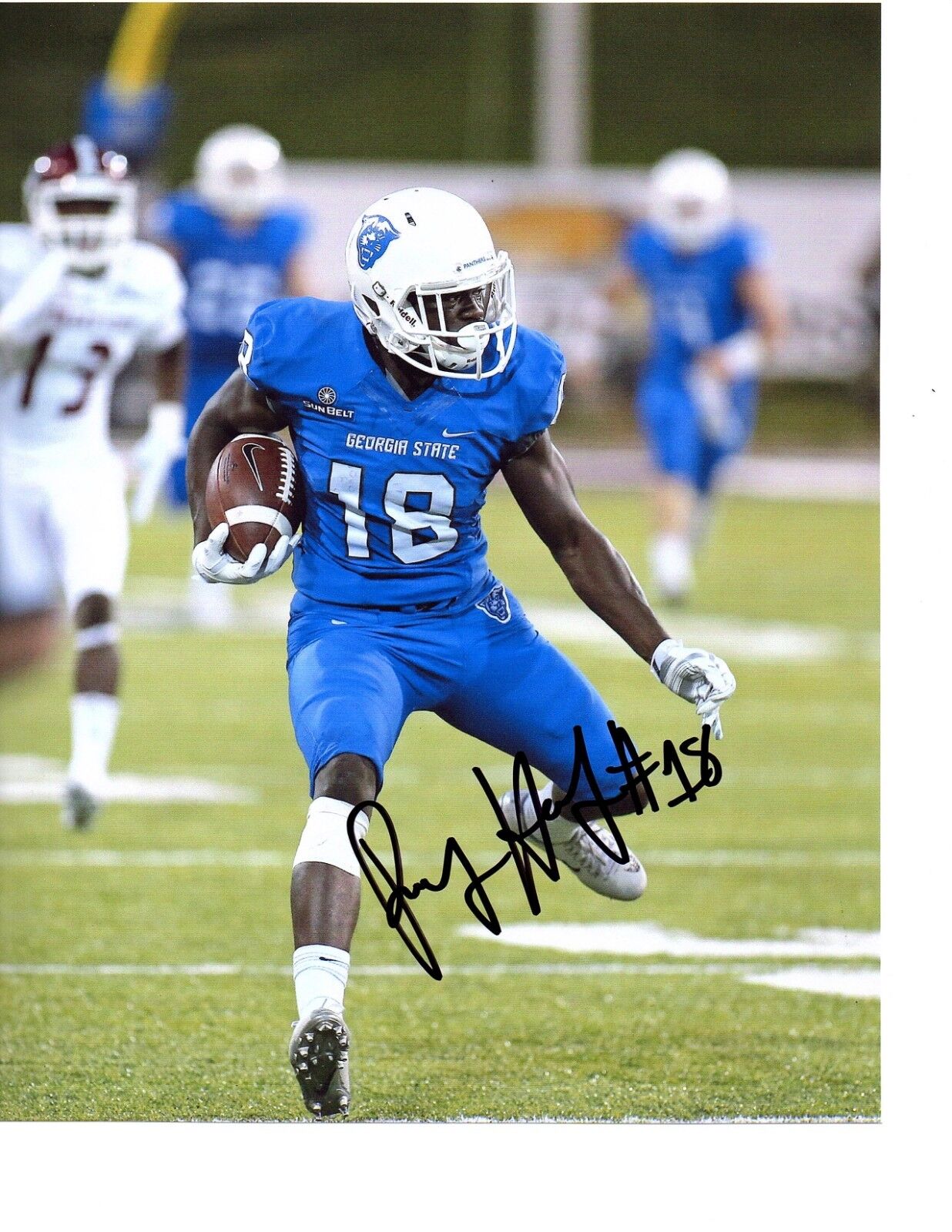 Penny Hart Georgia State signed autographed 8x10 football Photo Poster painting 2019 NFL Draft b