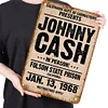 [Show]Johnny Cash - Vintage Metal Signs - 20*30cm/30*40cm - Music