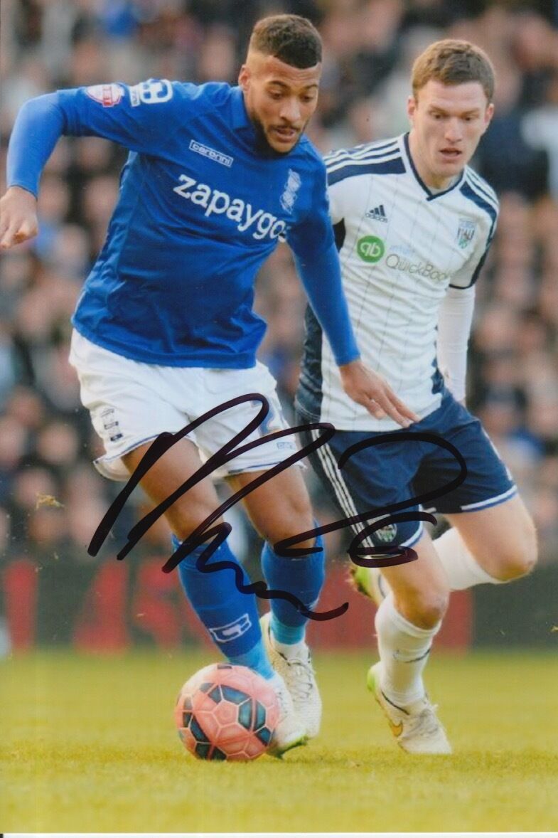 BIRMINGHAM CITY HAND SIGNED DAVID DAVIS 6X4 Photo Poster painting 1.