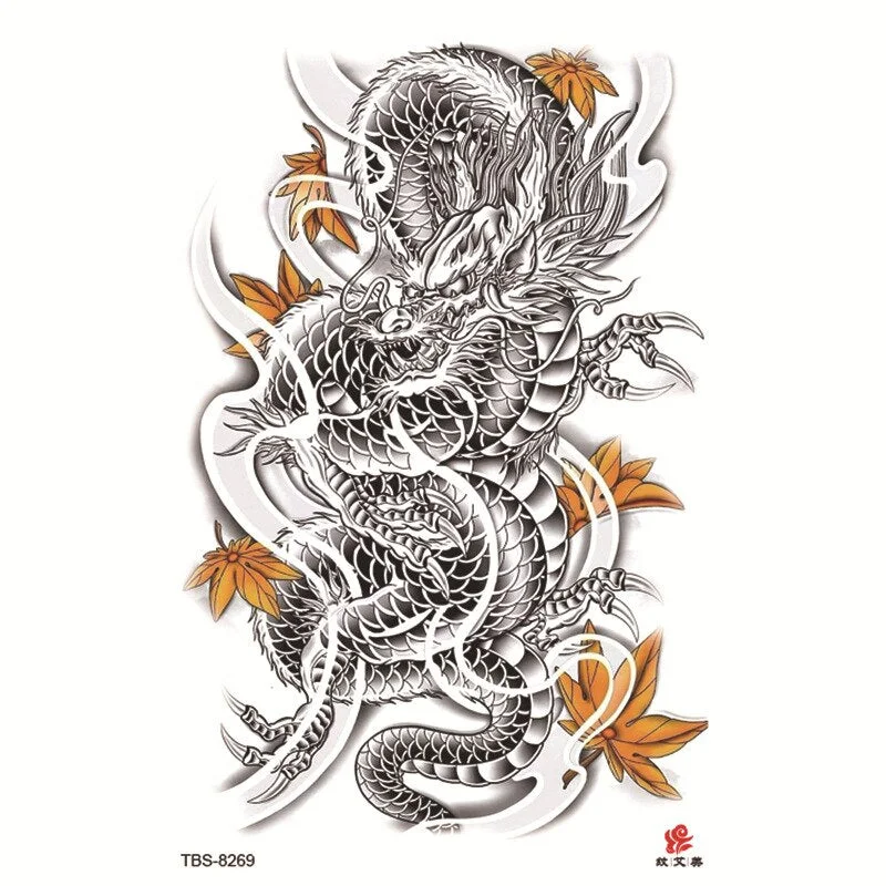 Tattoo Sticker Totem Symbol Temporary Tattoo Waterproof Sexy Body Art Fashion