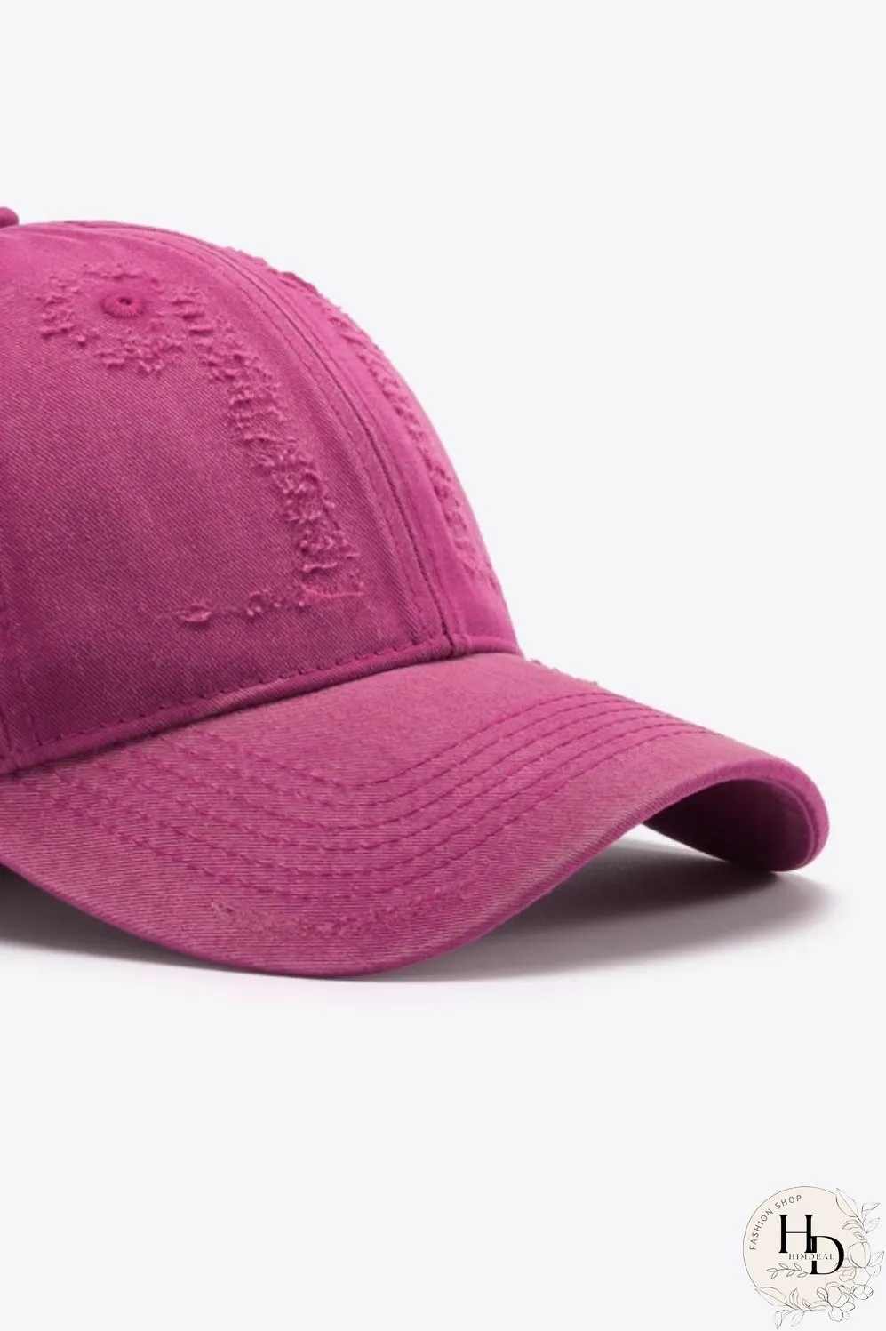 Distressed Adjustable Baseball Cap