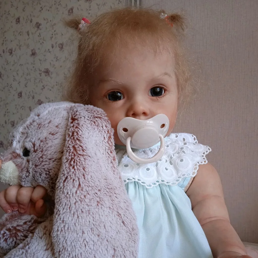 Creativegiftss®15'' Realistic Newborn Weighted Reborn Baby Girl Doll Gifts with "Heartbeat" and Coos Aniyah -Creativegiftss® - [product_tag] RSAJ-Creativegiftss®