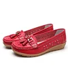 Women's hollow soft leather breathable moccasins sandals 2022