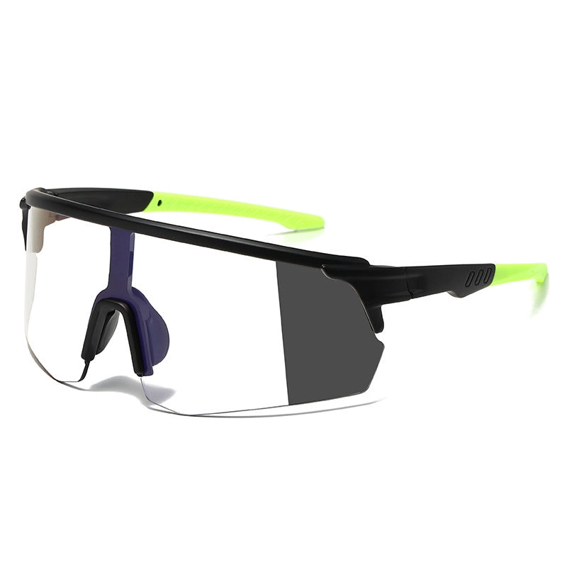 Minimalist Gradient Color Ac Special-Shaped Mirror Full Frame Glasses