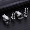 4Pcs High Pressure Washer Adapter Set Stainless Steel 1/4 Quick Plug Connector
