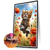 Diamond Painting-DIY Full Round Drill Cat(70*40 CM)