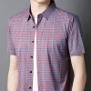 🔥2025 New Arrival🔥 Men's Cooling Plaid Short Sleeve Button-Down Shirt