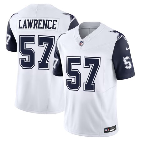 Men's Dallas Cowboys #57 Malachi Lawrence White 2026 NFL Draft Vapor F.U.S.E. Limited Jersey
