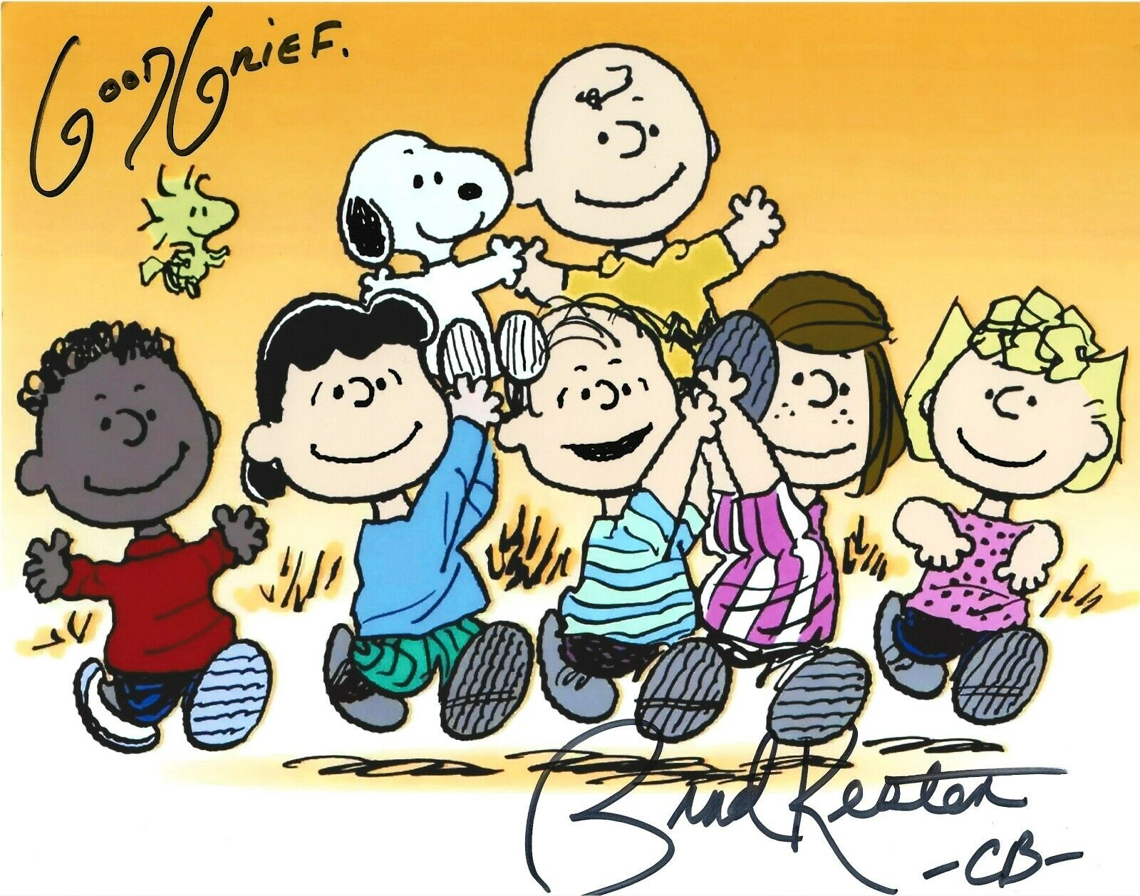 BRAD KESTEN AUTOGRAPHED 8X10 Photo Poster painting COA SNOOPY CHARLIE BROWN