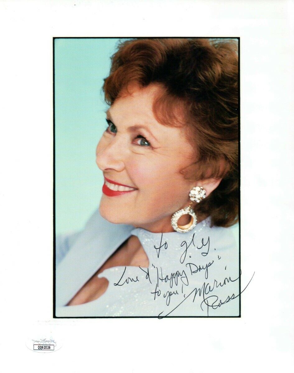 Marion Ross Signed Autographed 8X10 Photo Poster painting Happy Days Mrs. C JSA QQ62026