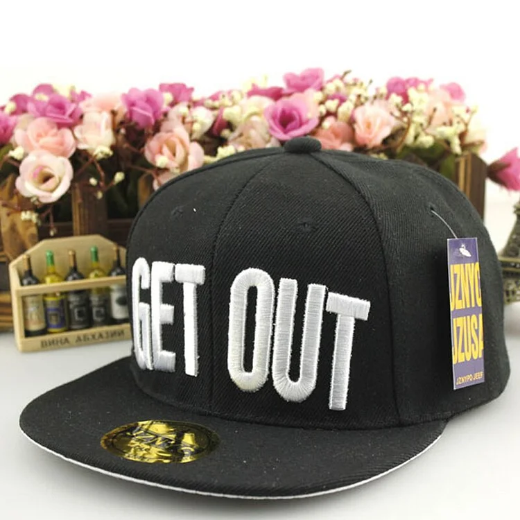 3D Letter Embroidery Baseball Cap Kids Sun Hat Boys Girls Snapback Hip Hop Caps For Children 2-9 Years Old