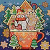 uk.everydayedeals (Limited Stock)Diamond Painting - Crystal Rhinestone - Christmas Art