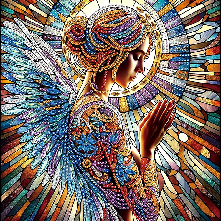 Angel Fairy 30*30cm (Canvas) Special Shaped Drill Diamond Painting gbfke