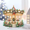 DIY Carousel Diamond Painting Ornaments (Single-Sided)