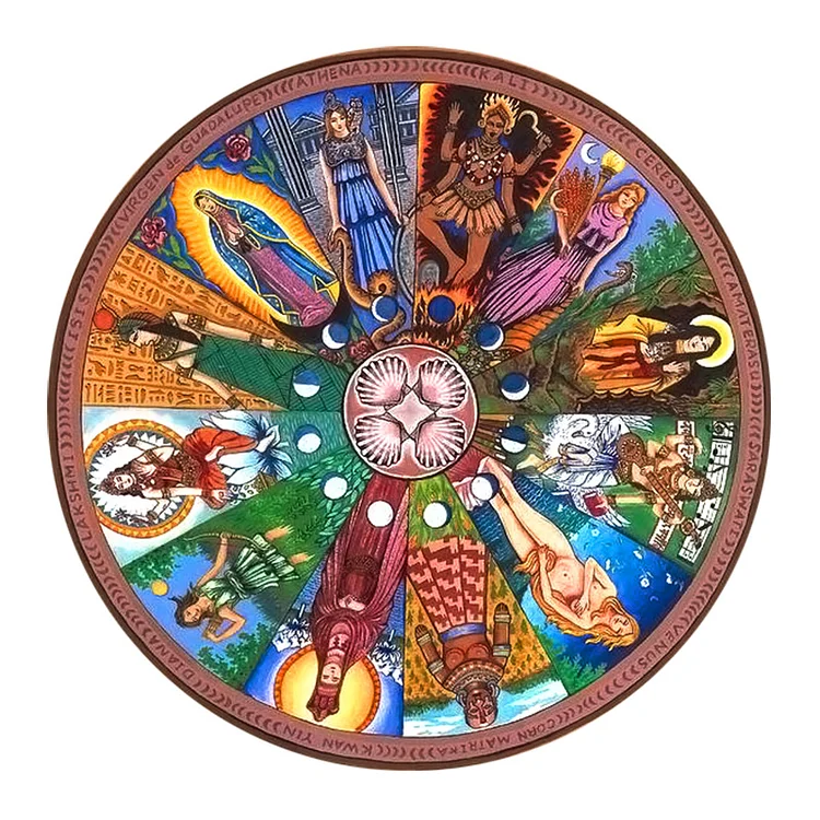 Ericpuzzle™ Ericpuzzle™Goddess WheelWooden Puzzle