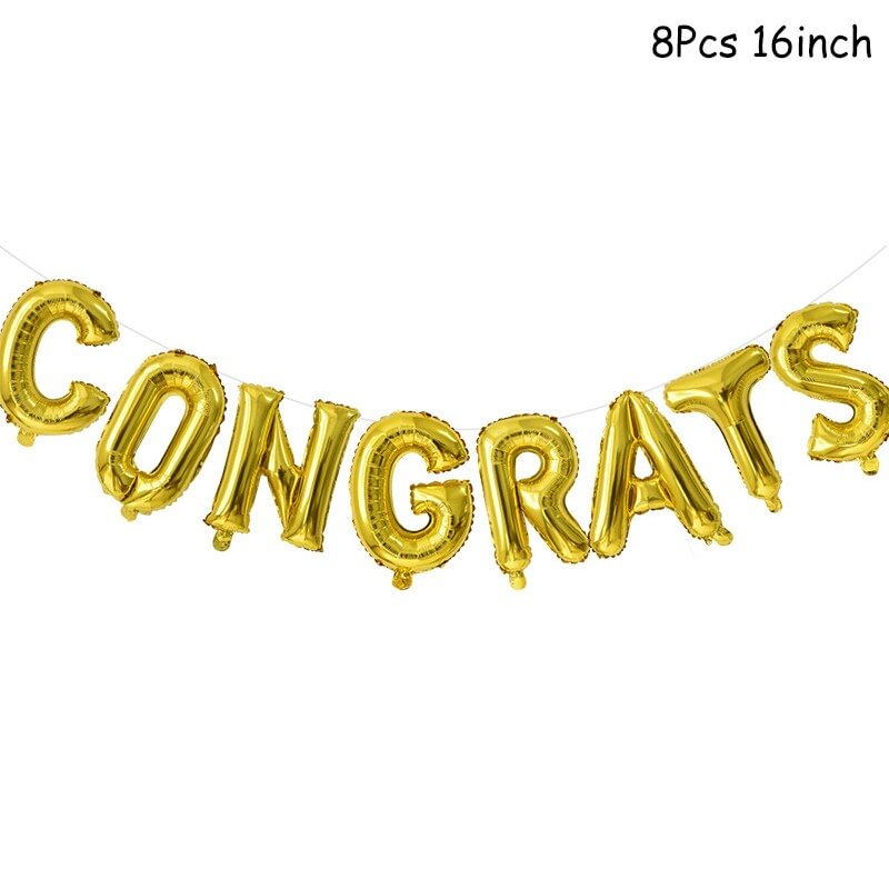 Graduation Party Decorations Favors Graduation Photo Booth Props Graduation Balloons Banner Cupcake Toppers Class Of 2022