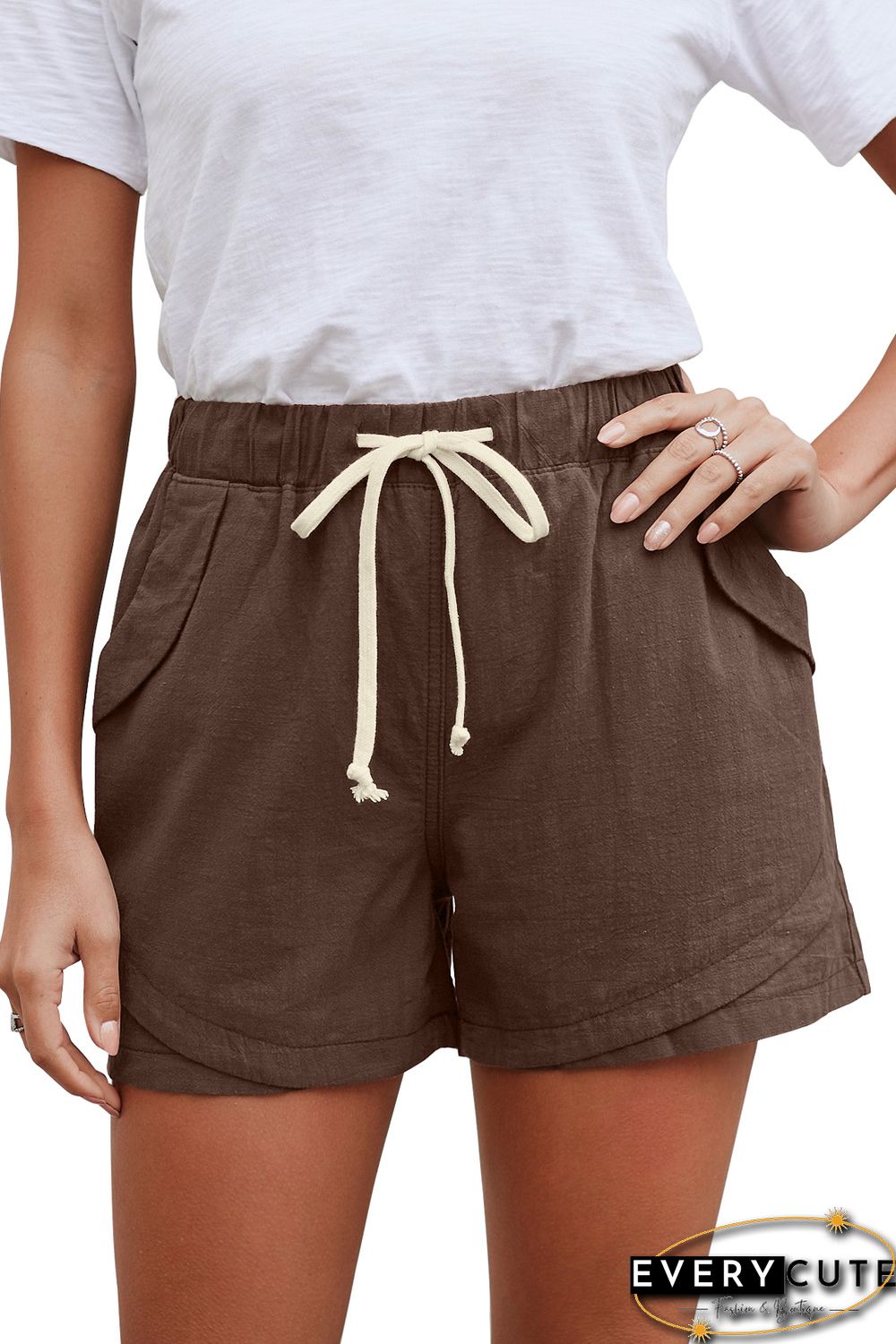 Khaki Faylin Shorts