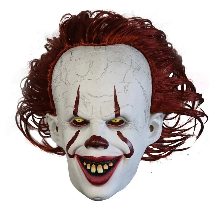 Halloween It: Chapter Two Pennywise Overhead Latex Mask Glow In Dark