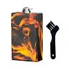 Butt Disposal Box Smell Proof Compact Ash Tray with Carabiner for Outdoor Travel