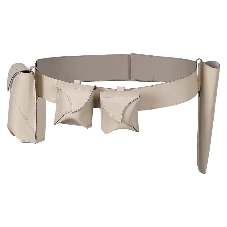 Padme Amidala White Waistbag Cosplay Accessories Halloween Carnival Props