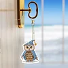 6Pcs DIY Diamond Painting Owl Keychain
