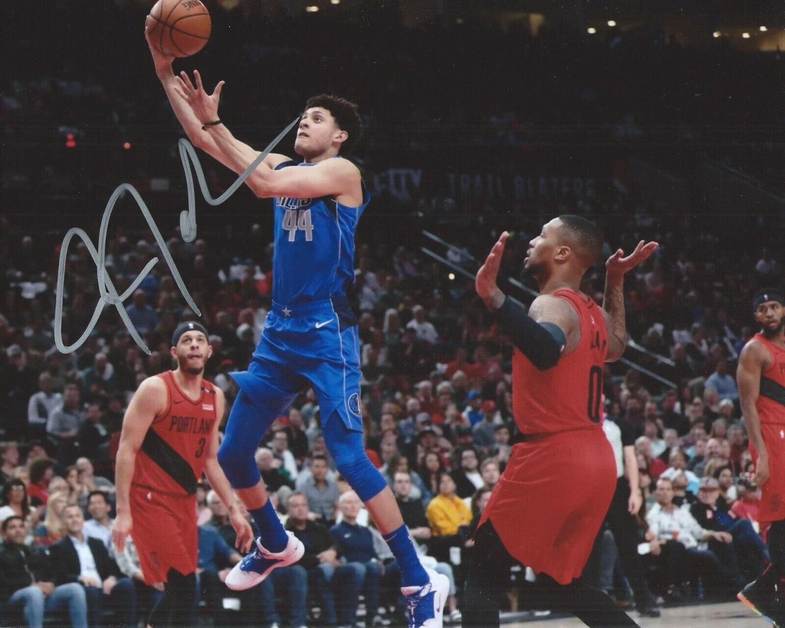 Justin Jackson Signed 8x10 Photo Poster painting Dallas Mavericks Autographed COA