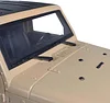 AMK 1/10 Jeep Wrangler JK Rubicon 4 Door Hard Body Shell Kit 313mm Wheelbase for RC Crawler Car Axial SCX10 90046 90047 RGT EX86100(Khaki)