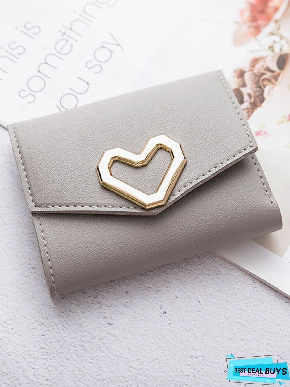 Valentine's Day Heart Multi-Layered Card Holder Wallet