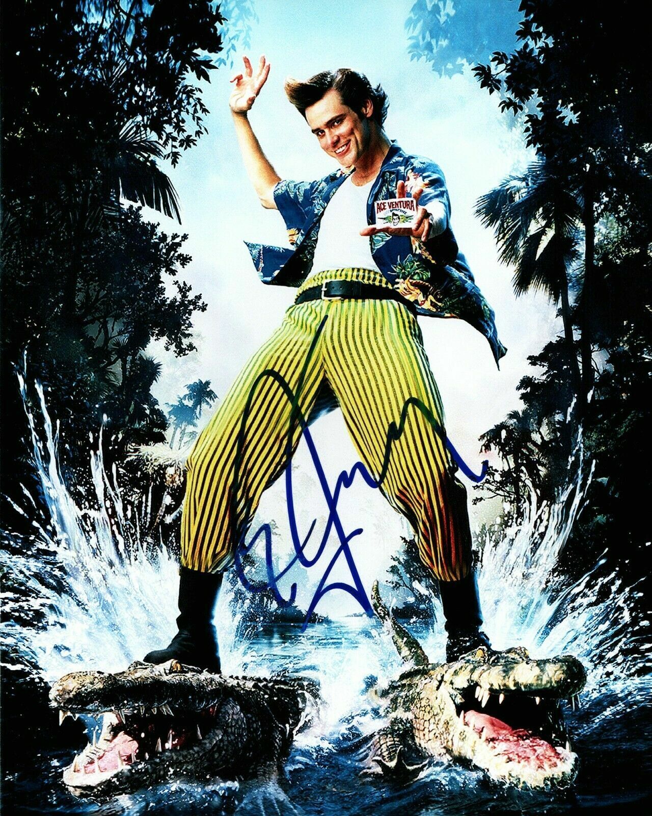 Jim Carrey Autographed Signed 8x10 Photo Poster painting ( Ace Ventura ) REPRINT