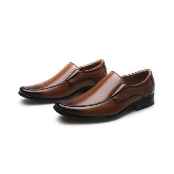 MEN'S RETRO SQUARE TOE DRESS SHOES 35233148S