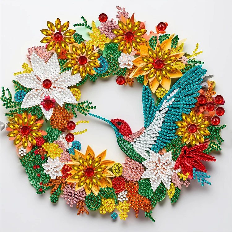 Quilling Paper Painting - Partial Drill - Special Diamond Painting(30*30cm)