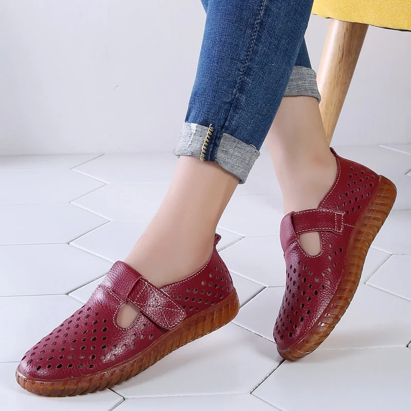 Women Sandals 2022 New Female Shoes Woman Summer Wedge Comfortable Sandals Ladies Slip-on Flat Sandals Sapato Feminino 712-1