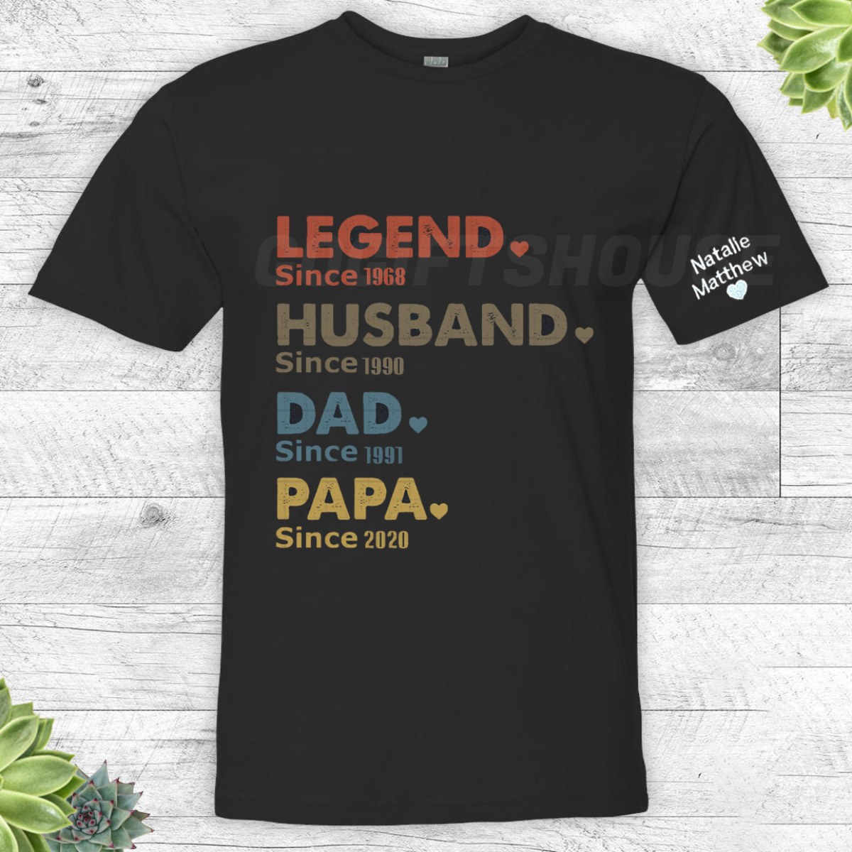 Legend Husband Dad Papa Shirt,Father's Day Gift