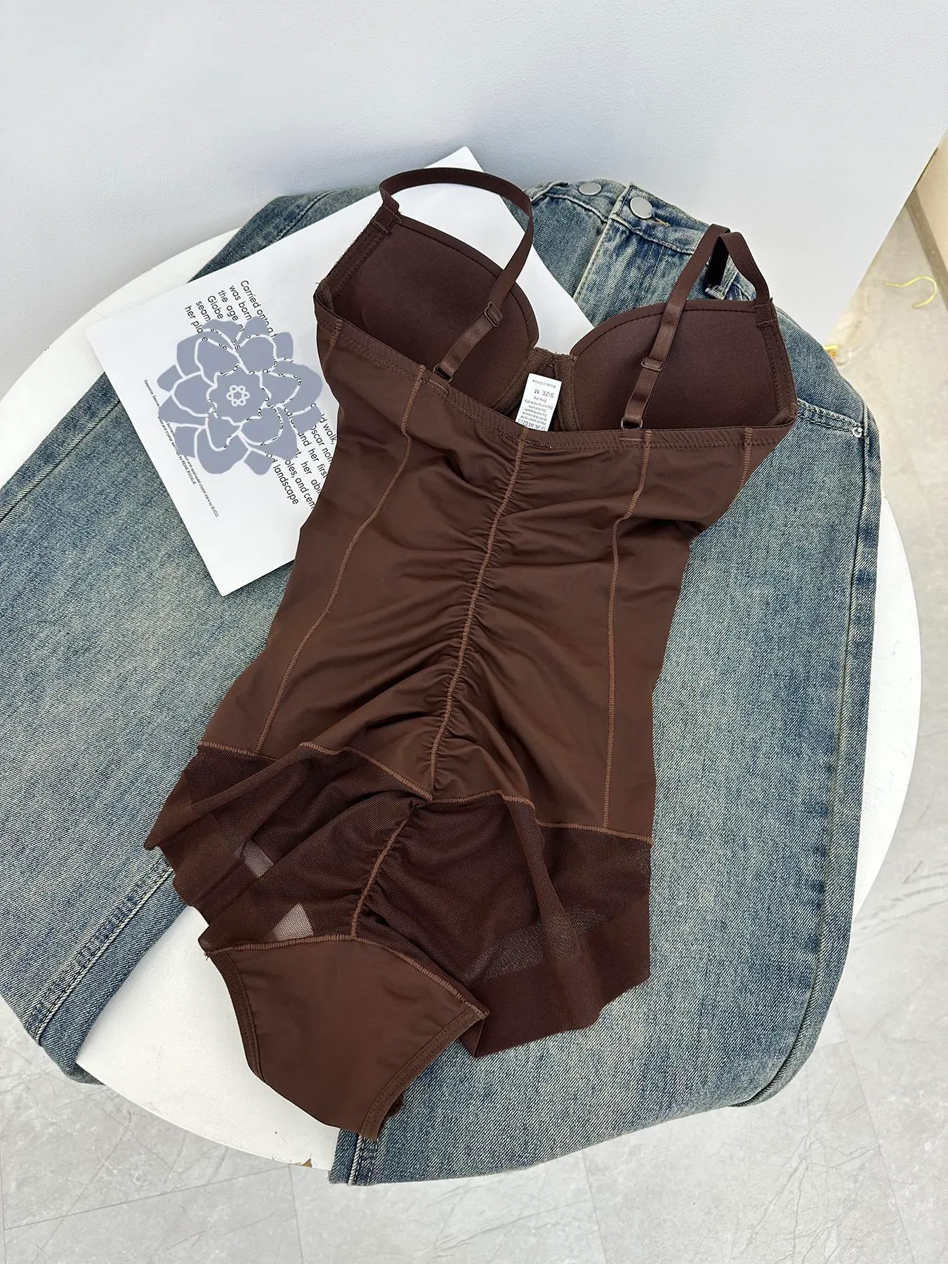 Women's Bodysuit with Bra and Adjustable Straps, Slimming Shaping Artistry, Sizes XS to Xxl for All Seasons