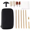 Shotgun Cleaning Kit Fit for 12 20 Gauge Gun Barrel Cleaning Tool with Brass Rod Compact Design for Shooting Hunting Guns Accessories