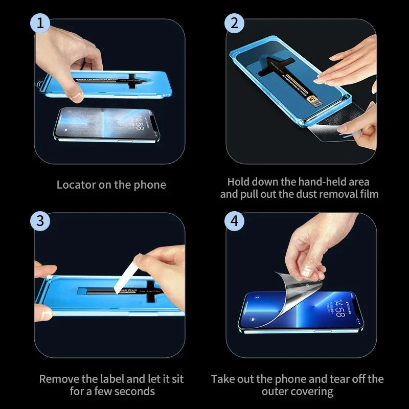 Invisible Artifact Screen Protector – Dust Free Without Bubbles