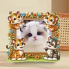 Special Shape Little Tiger 5D DIY Diamond Art Tabletop Decor for Home Office