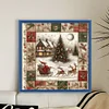 (Counted/Stamped)Santa Claus On The Road-11CT Cross Stitch 40*40cm/15.75*15.75in