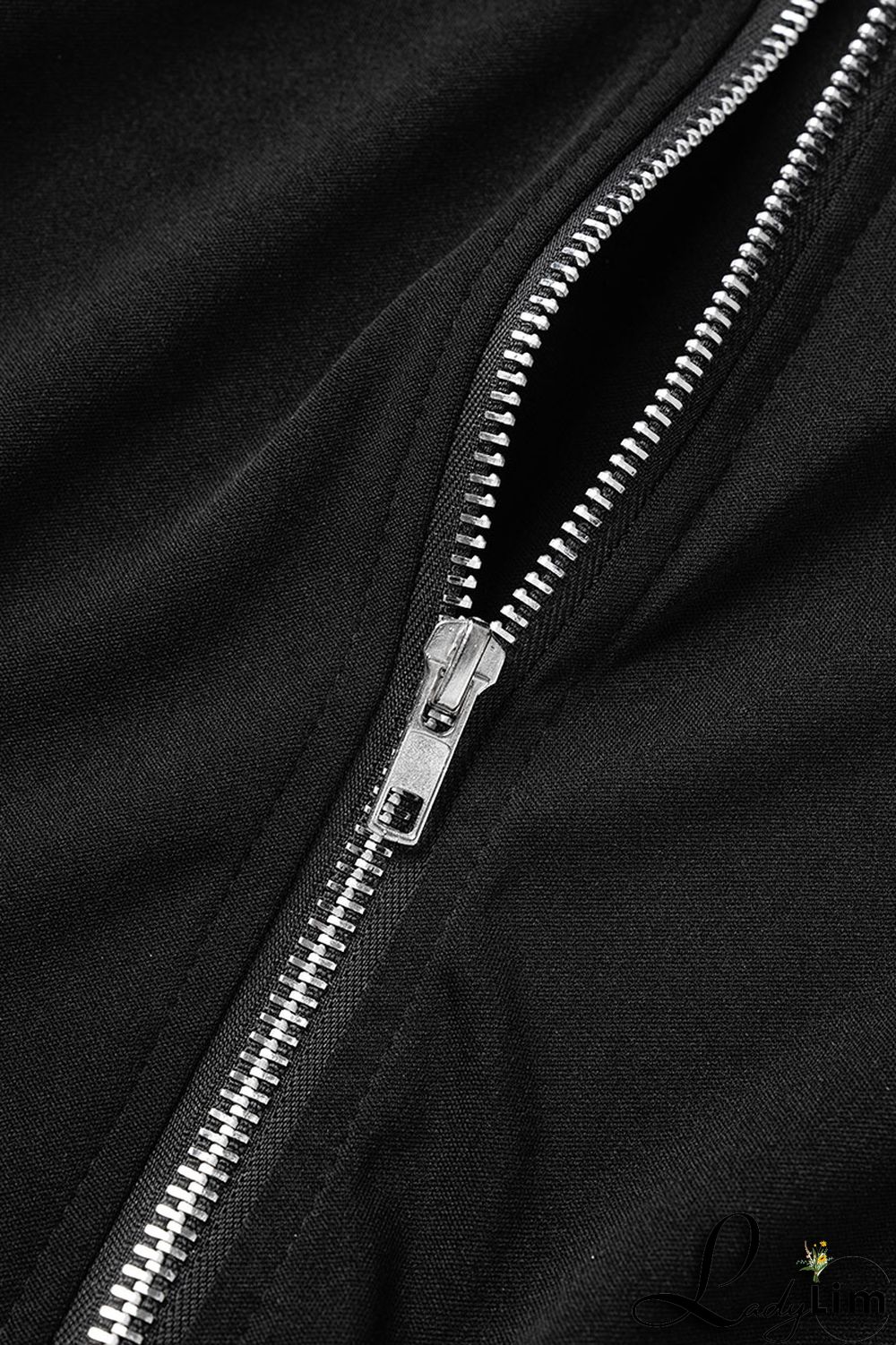 Black Casual Solid Basic Hooded Collar Sleeveless Two Pieces