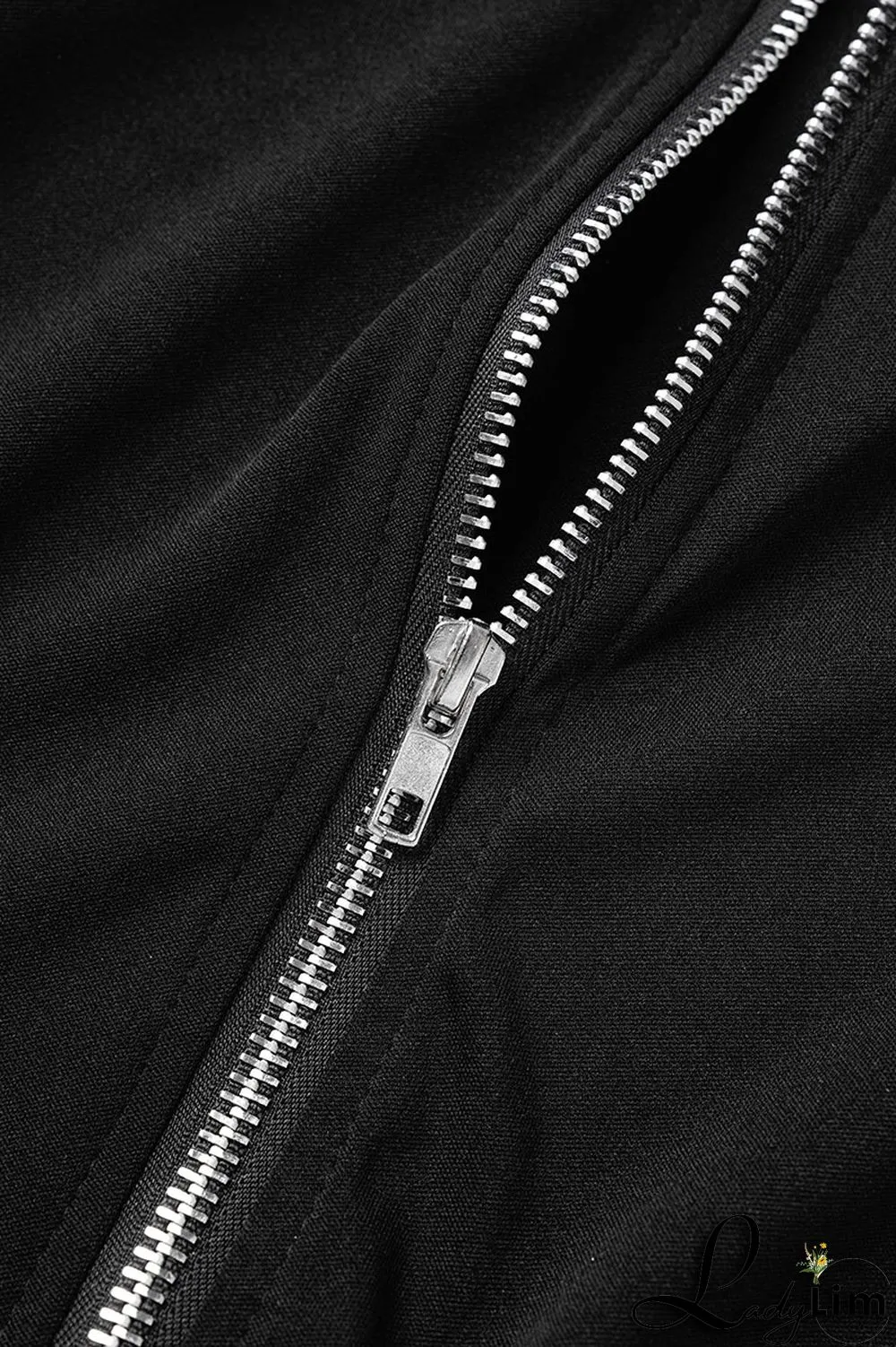 Black Casual Solid Basic Hooded Collar Sleeveless Two Pieces